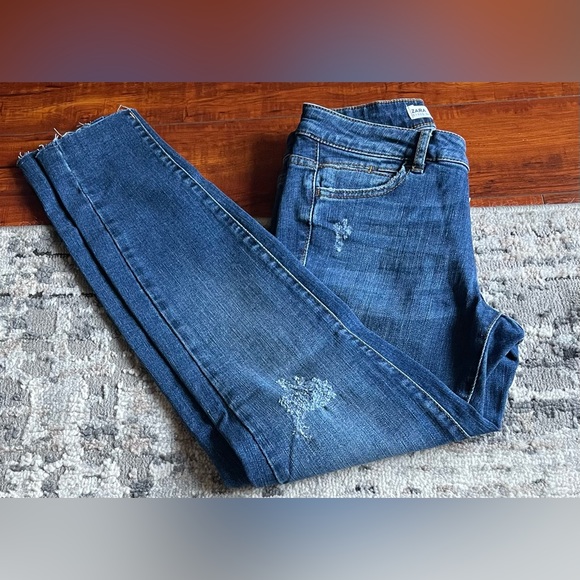 ZARA Z1975 MID RISE RIPPED SKINNY JEAN NEW SIZE 4 - Picture 5 of 5